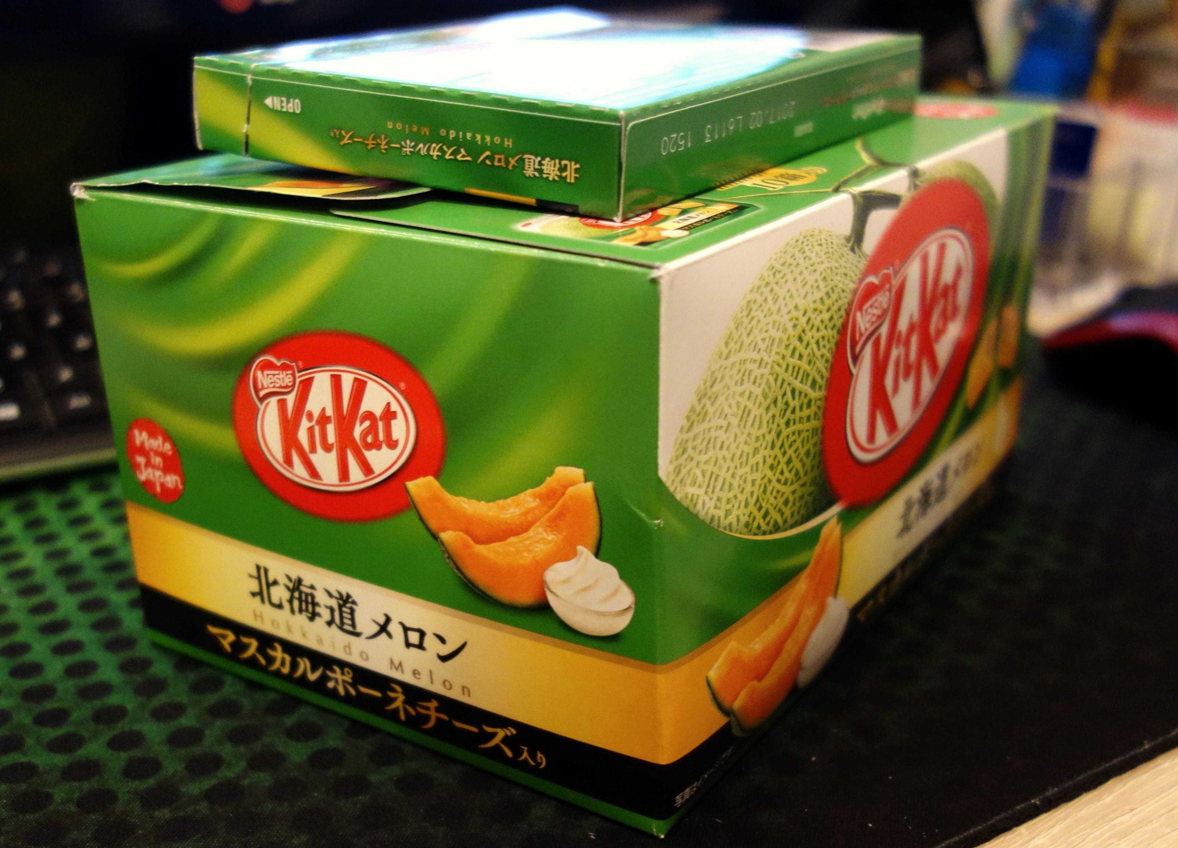 KitKat melon z Hokkaido 2